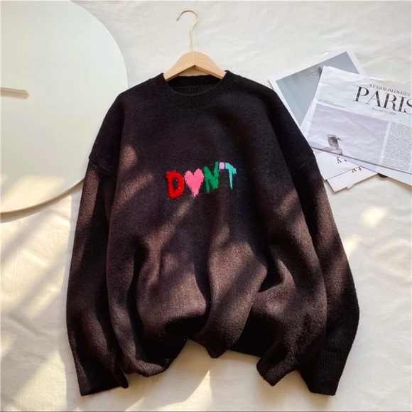 Sweaters - All In My Feelings Baddie Sweater